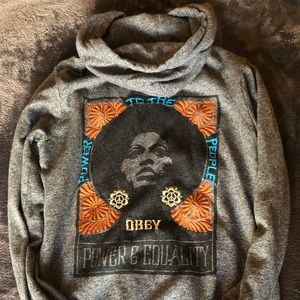Women’s OBEY zip-up hoodie XS